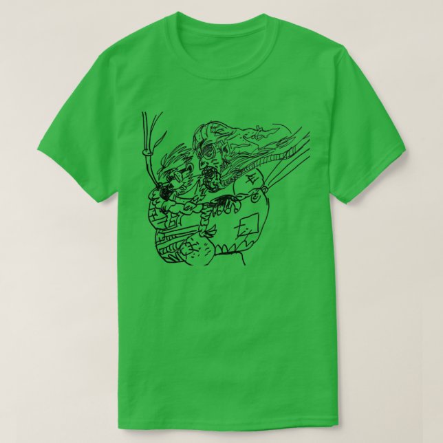 o Bartete auf einem weiteren Abenteuer 1 T-Shirt (Design vorne)
