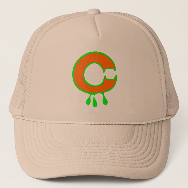 Ō" Bleeding's Teeth-Tebor's Trucker Hat" ╝ Truckerkappe (Vorderseite)