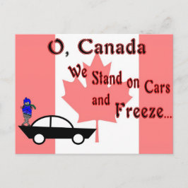O Canada Postcard Postkarte