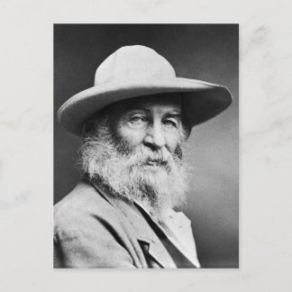O CAPTAIN! Mein Kapitän! Walt Whitman Postkarte