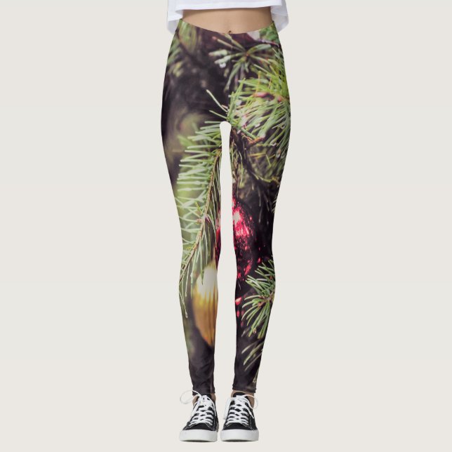 O Christmas Tree Leggings (Vorderseite)