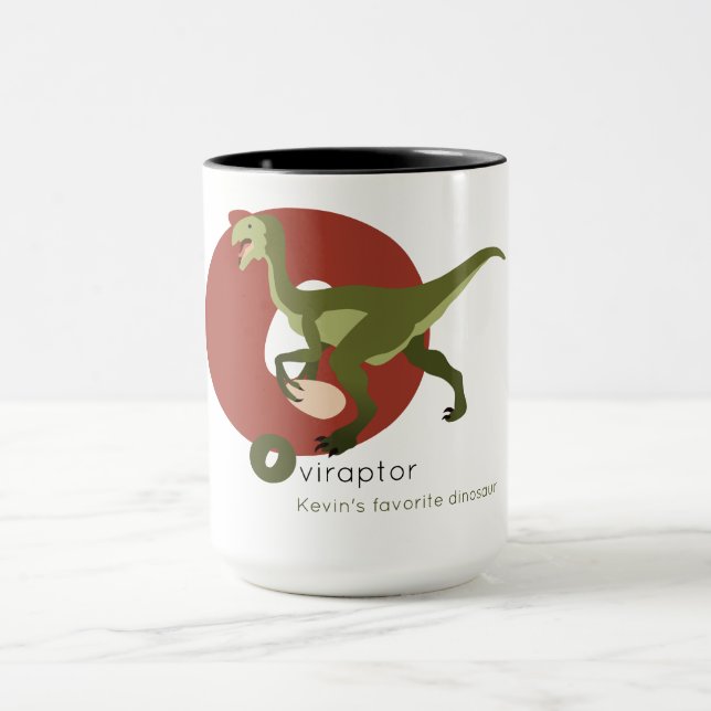O comme Oviraptor Mug (Centre)