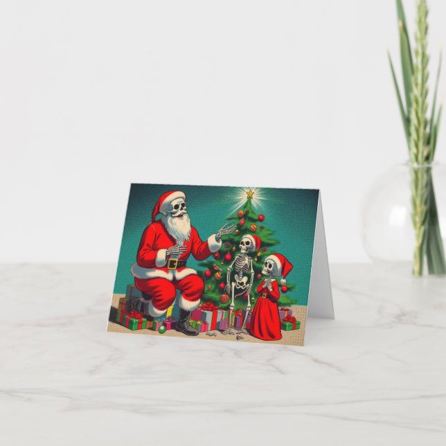 O’ Creepmas Tree Karte (Vorderseite)