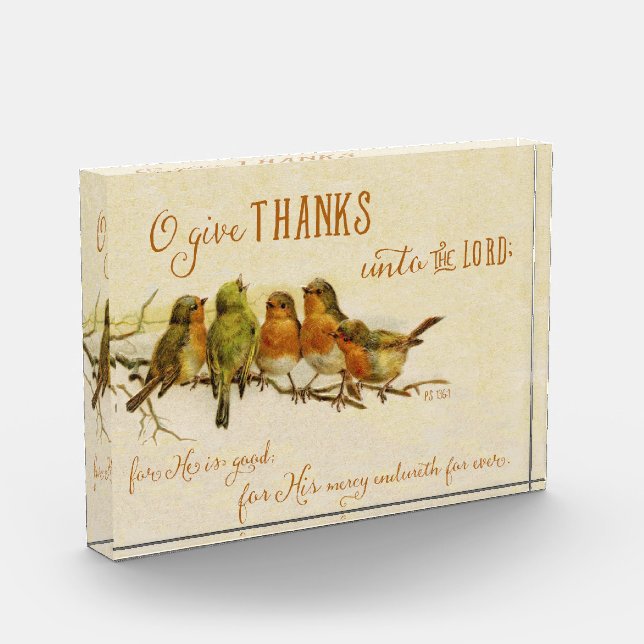 O Danke an den Herrn Fotoblock (Links)