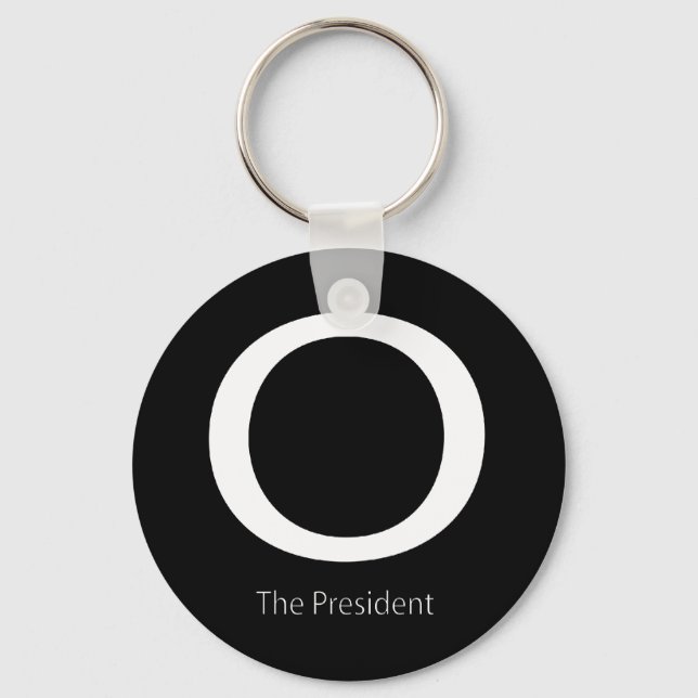 O DER PRÄSIDENT SCHLÜSSELANHÄNGER (Vorderseite)