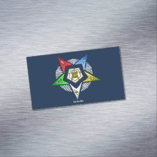 O.E.S MAGNETISCHE VISITENKARTE