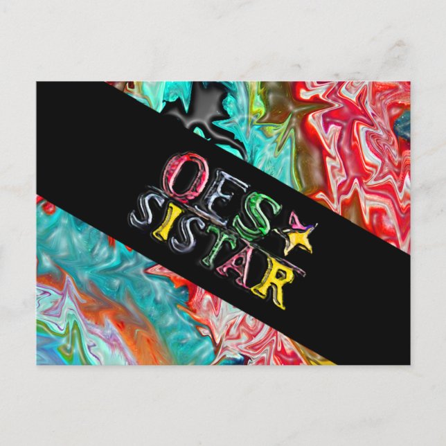 O.E.S. SISTAR POSTKARTE (Vorderseite)