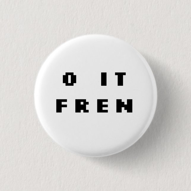 O ES FREN Abzeichen (ORG) Button (Vorderseite)