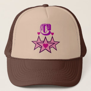 Ō" Fabulous Initial C strucker Hat" ╝ Truckerkappe