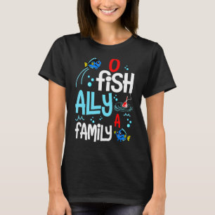O Fisch alleinerziehende Adoption Männer Frauen T-Shirt