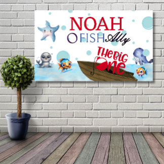 O-Fisch-alleinig, Angeln für den Großen Banner