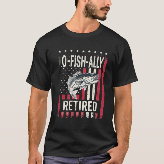 O-Fisch-alleinmüde , T - Shirt für die Ruhestandsf (Vorderseite)