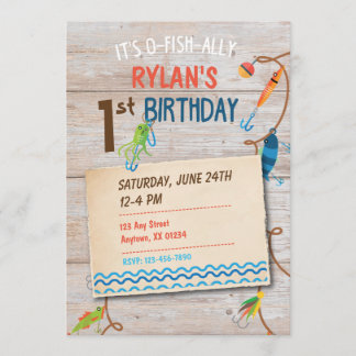 O-Fisch-Verbündeter Fischen-Jungen-erste Einladung