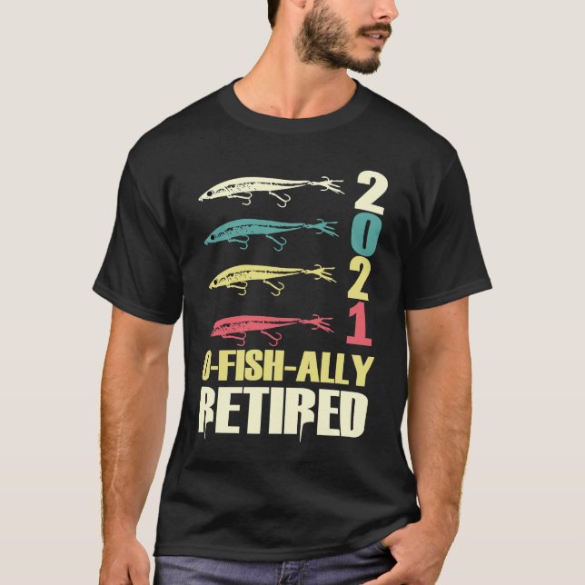 O Fischalliierte Ruheständler 2021 Vintag T-Shirt (Vorderseite)