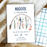 O-Fish-Ally der große blaue Junge zum Geburtstag Einladung<br><div class="desc">Ich finde es toll,  Ihre Gäste zu einer Geburtstagsfeier einzuladen!</div>