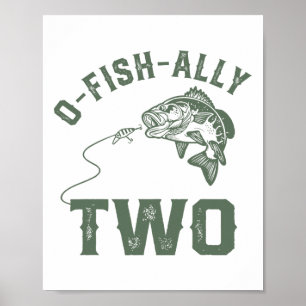 O-fish-ally Deux décorations d'anniversaire 2e ann