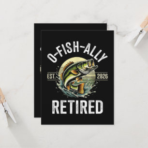 O-Fish-Ally Im Ruhestand 2026 Fischer Angeln Einladung