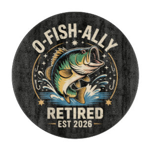 O-Fish-Ally Im Ruhestand 2026 Fischer Angeln Schneidebrett