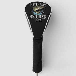O-Fish-Ally Im Ruhestand 2026 Humor Lustig Golf Headcover