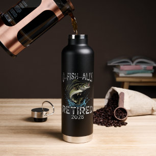 O-Fish-Ally Im Ruhestand 2026 Humor Lustig Trinkflasche