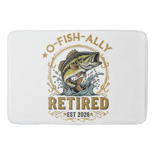 O Fish Ally Im Ruhestand Seit 2026 Fischerei-Rente Badematte