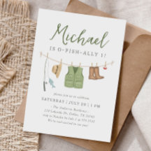 O-Fish-Ally One Fishing 1. Geburtstag