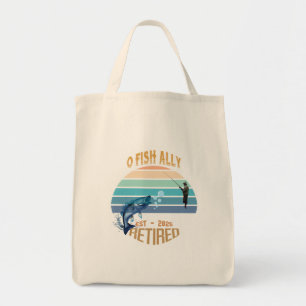 🎣 "O-Fish-Ally Remüde: Catching Dreams Tasche" Tragetasche