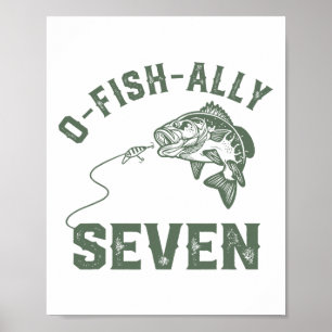 O-fish-ally Sept décorations d'anniversaire 7e ann
