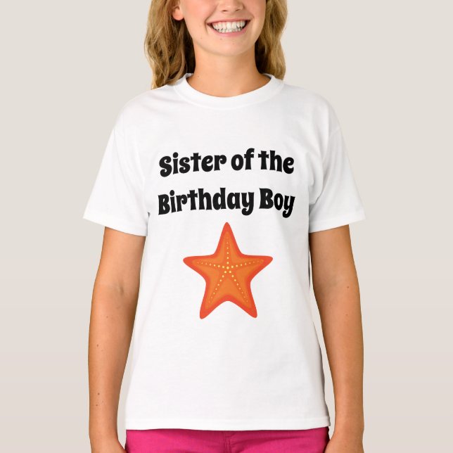 O-Fish-ally Un Anniversaire Soeur T-shirt (Devant)