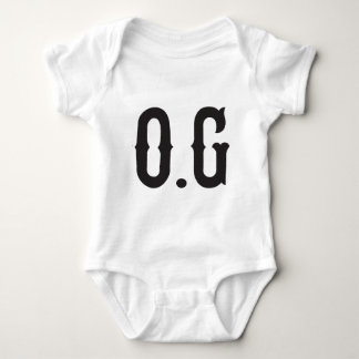 O.G Vorlagengangster Baby Strampler