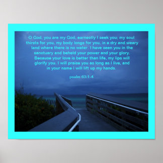 O GOTT, DU BIST MEIN GOTT POSTER