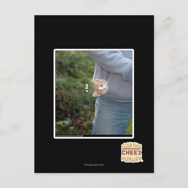 O hai postkarte (Vorderseite)