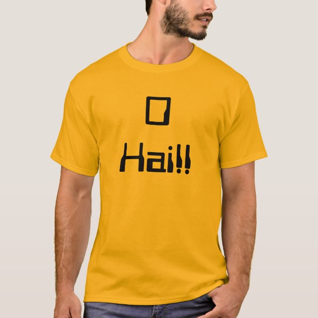 O Hai!! T-Shirt (Vorderseite)