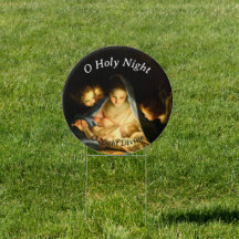 O Heilige Nacht Maria und Jesus Behielt Christus W