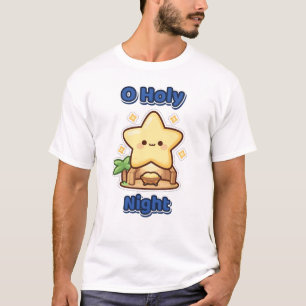O Heilige Nacht Stern von Bethlehem Christi Geburt T-Shirt