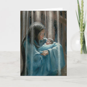 O' Heiliges Licht Feiertagskarte