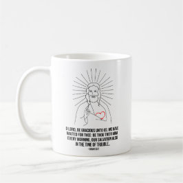 O Herr, sei uns freundlich. Christlich Kaffeetasse
