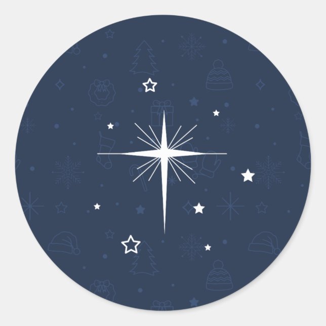 O' HOLY NIGHT / Christmas Stickers (Vorderseite)