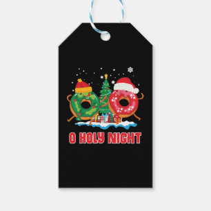 O Holy Night Funny Christmas Donut Pun Geschenk Xm Geschenkanhänger