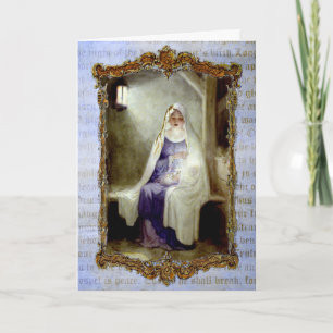 O Holy Night Grußkarte Feiertagskarte