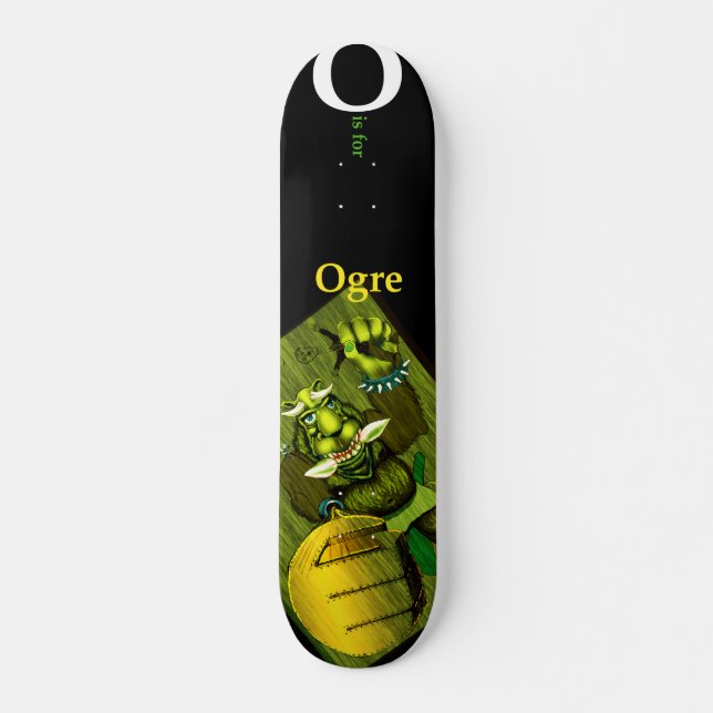O ist für Ogre_deck Skateboard (Vorne)