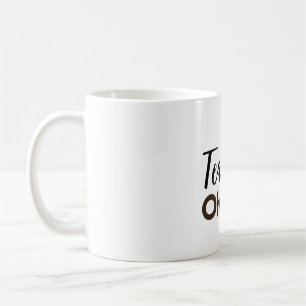 O ist für Okapi Kaffeetasse
