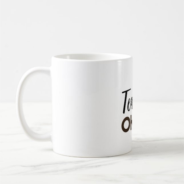 O ist für Okapi Kaffeetasse (Links)