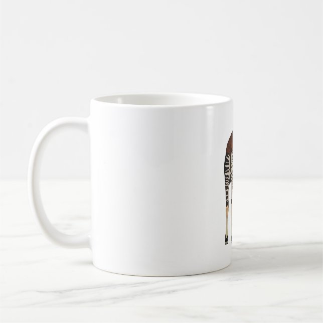 O ist für Okapi Keeper Kaffeetasse (Links)