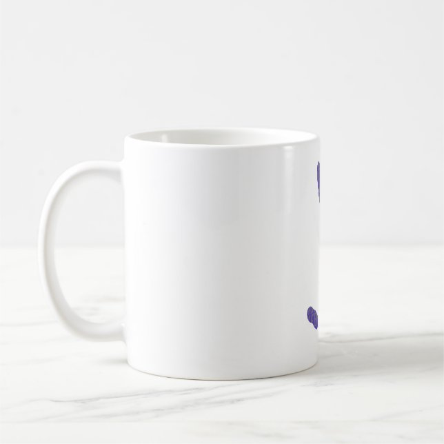 O ist für Orangutan Keeper Kaffeetasse (Links)