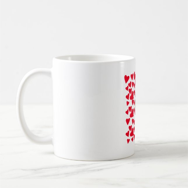 O ist für Otter Kaffeetasse (Links)