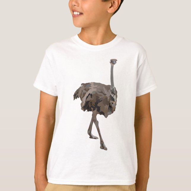 O ist für Strauß T-Shirt (Vorderseite)