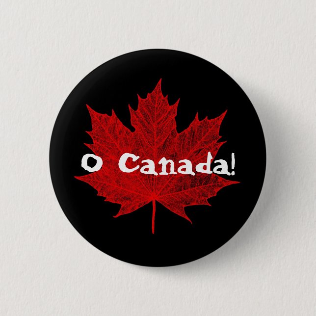 O Kanada! Button (Vorderseite)