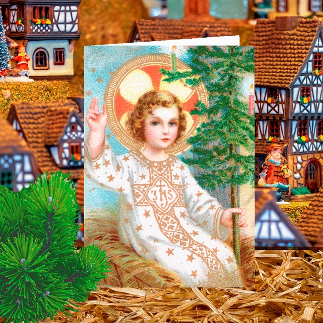 O komm, o komm, Emmanuel (Detail) Advent Karte (Von Creator hochgeladen)