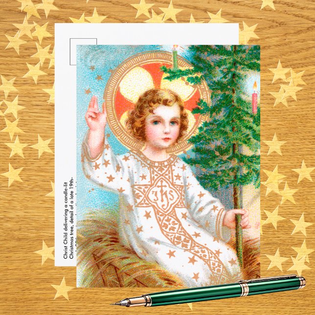 O komm, o komm, Emmanuel (Detail) Advent Postkarte (Von Creator hochgeladen)